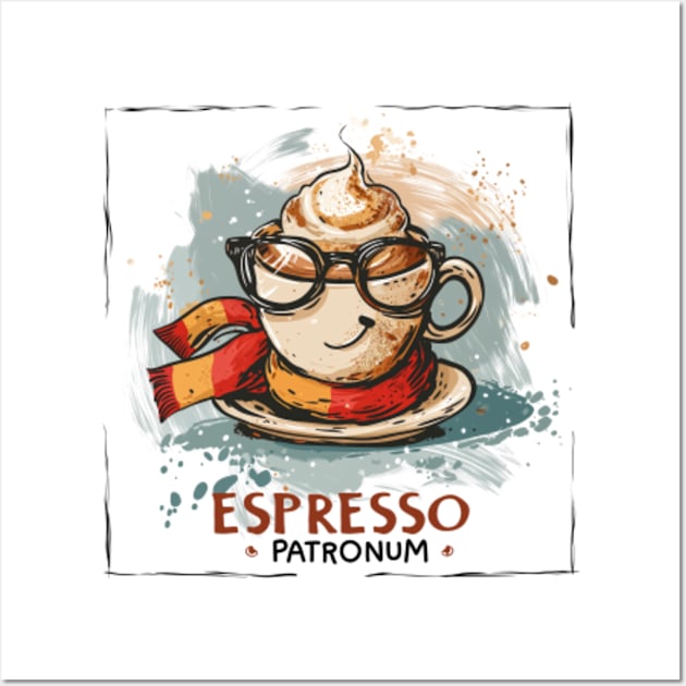 Espresso Patronum - Fantasy Funny Wall Art by Fenay-Designs